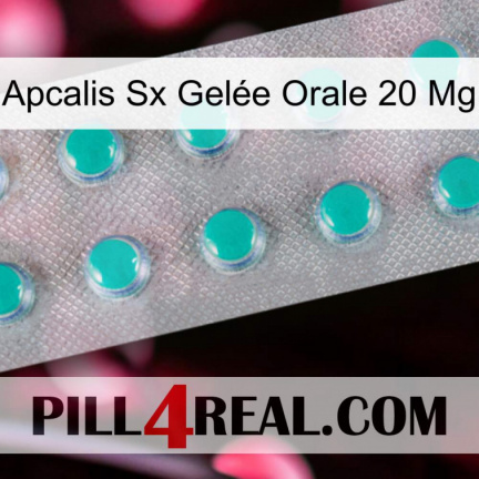 Apcalis Sx Gelée Orale 20 Mg 28